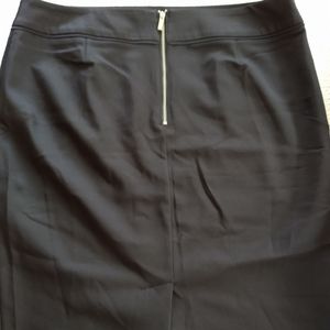 Black pencil skirt